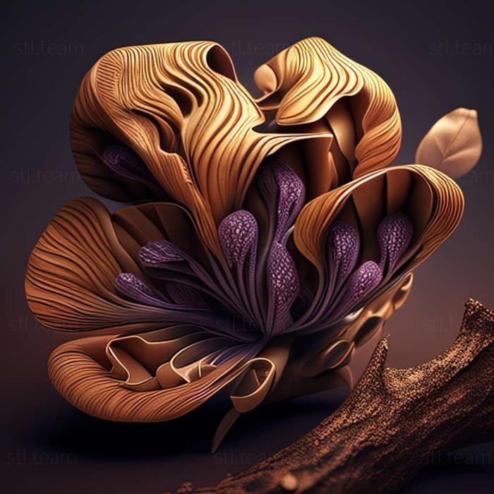 3D модель Macellicephala violacea (STL)